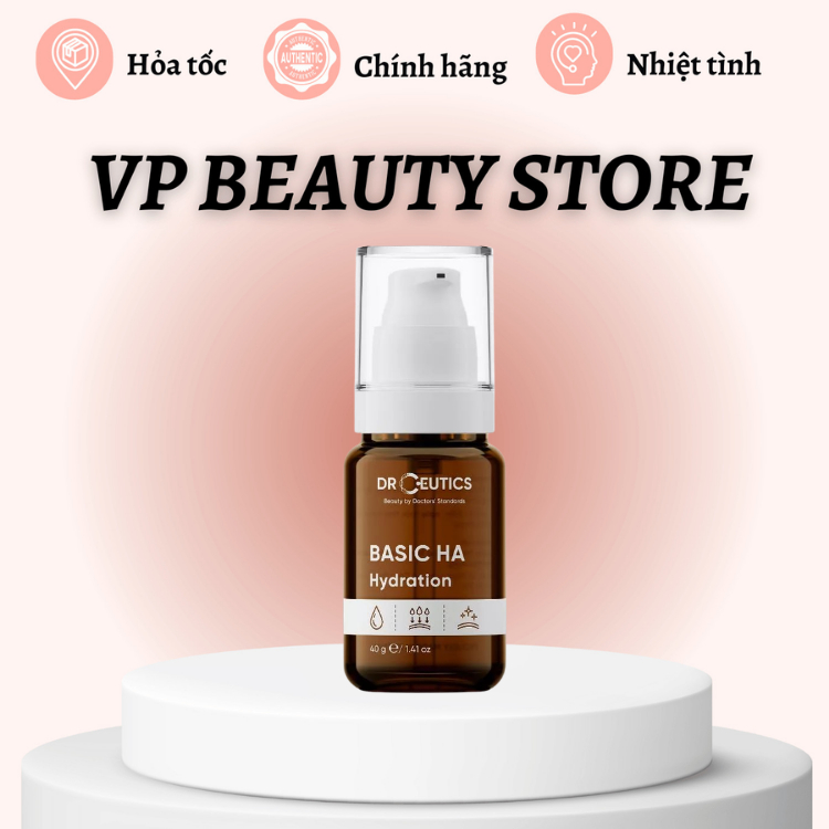 Drceutics - Tinh Chất Cấp Ẩm Cho Da Dầu Mụn (Basic HA Hydration) - 40g