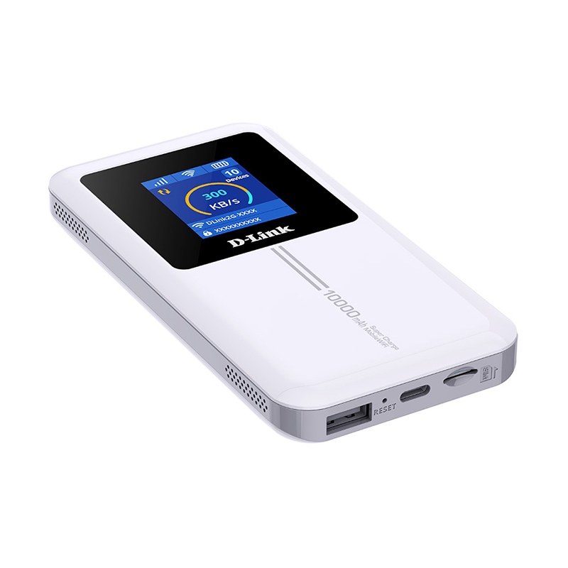 Bộ Phát WiFi 4G Kiêm Sạc Dự Phòng 10000mAh – D-LINK DWR-940M ZMI MF855 – Download 150Mbps – Kết Nối 