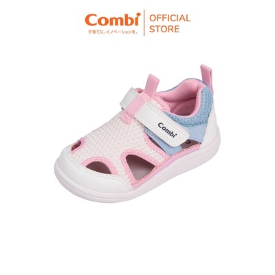 Giày Combi S-Go – Hỗ trợ phát triển bàn chân A2601 màu hồng pastel