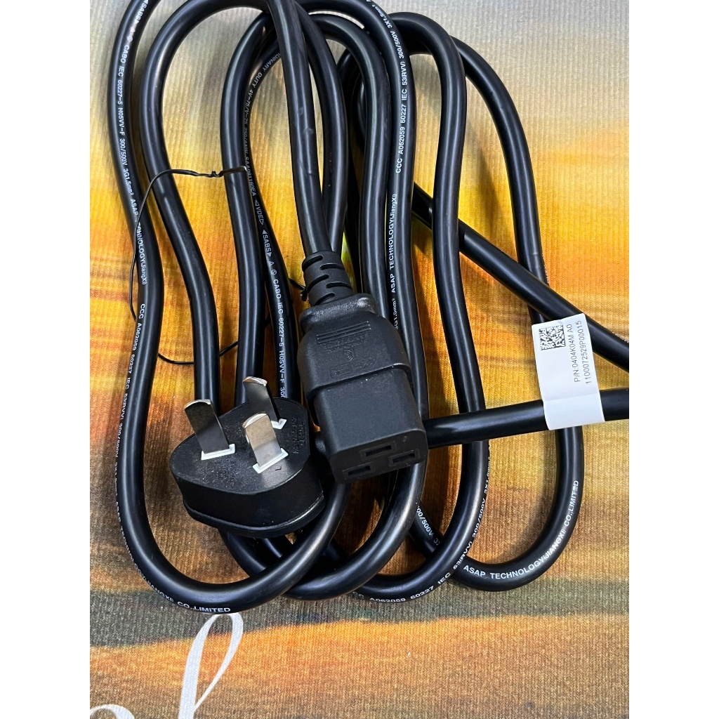 Cáp nguồn trung quốc to C19 dài 2.7m, Power Cable China & Australia to C19, Australia sang C19 2.7m