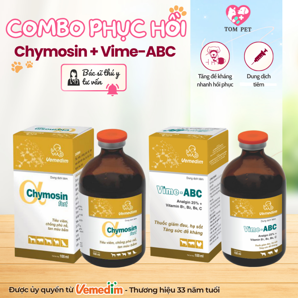 Combo phục hồi Chymosin và Vime-ABC