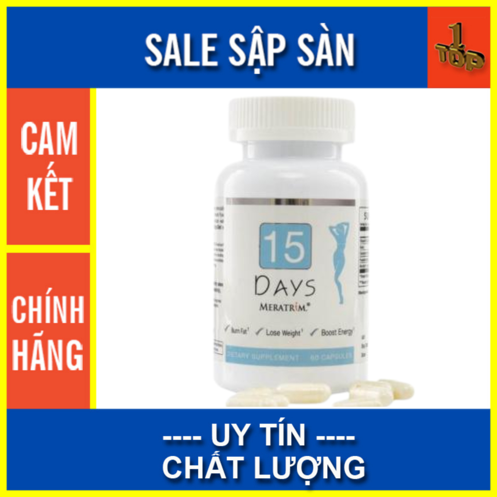 15 Days Meratrim (60v) giúp cải thiện vóc dáng, hỗ trợ kiểm soát cân nặng - Top 1 Pharmacy