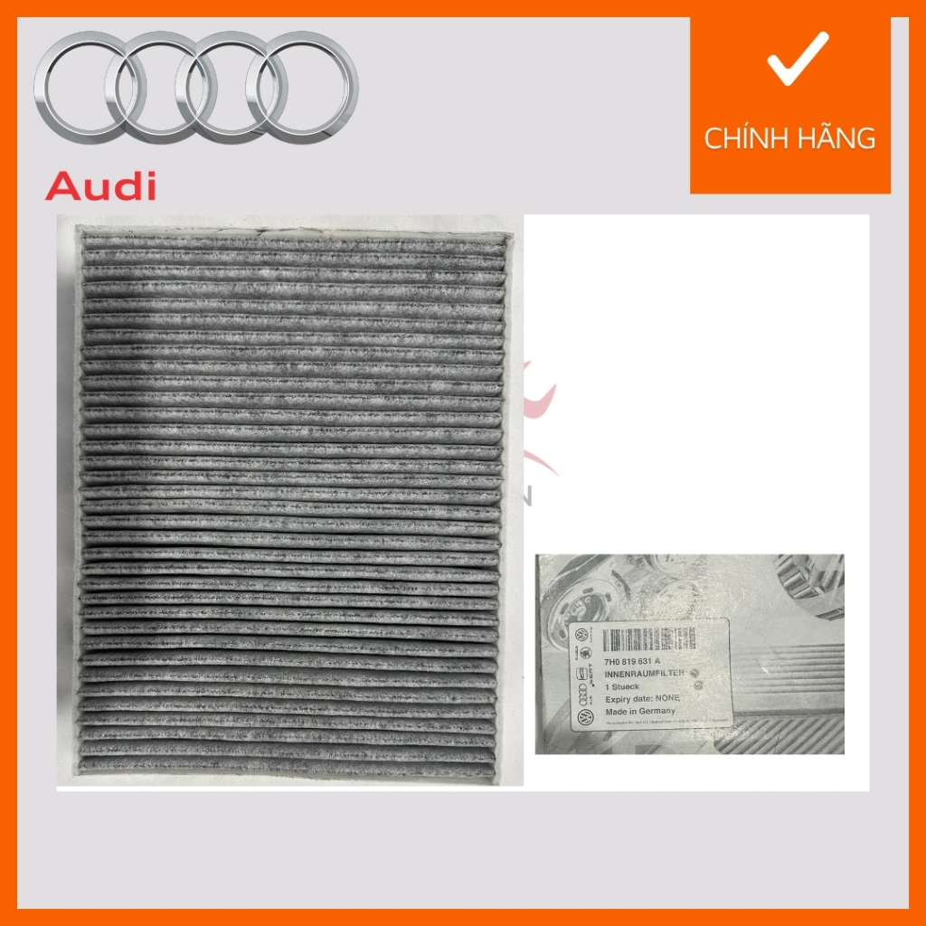 [Chính Hãng] Lọc gió điều hoà Audi Q7 2007-2015 Volkswagen Touareg Porsche Cayenne 2004-2010