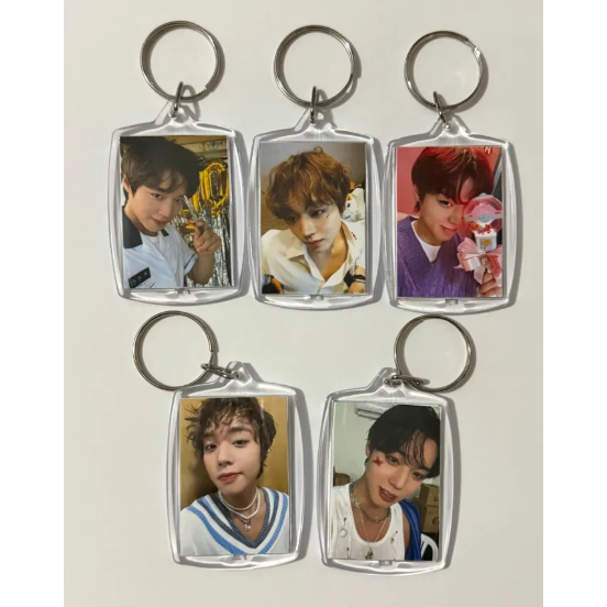 Park Jihoon Photo Kpop Deco Accessory Acessories Acrylic Keychain Charm Keyring Wanna One Weak Hero 