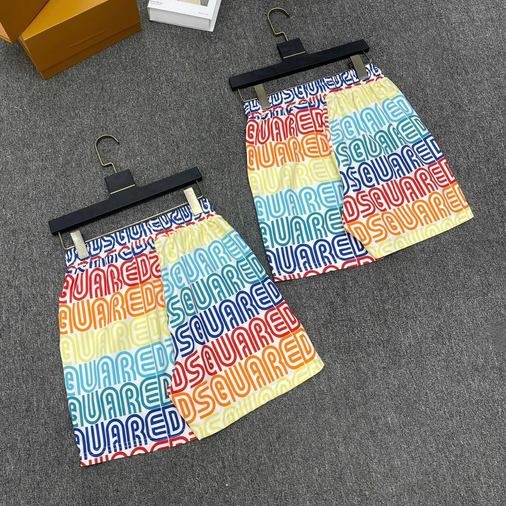 Quần short gió nam PB in chìm hoạ tiết vân chữ D2 monogram bảy màu phối lót lưới 2 lớp rẻ đẹp Phi - 