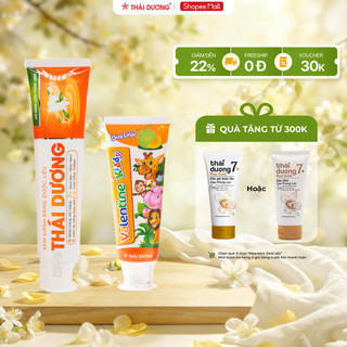 Kem đánh răng dược liệu Sao Thái Dương 150g - Sao Thái Dương Kem đánh răng giảm ê buốt, sâu răng, chảy máu chân răng