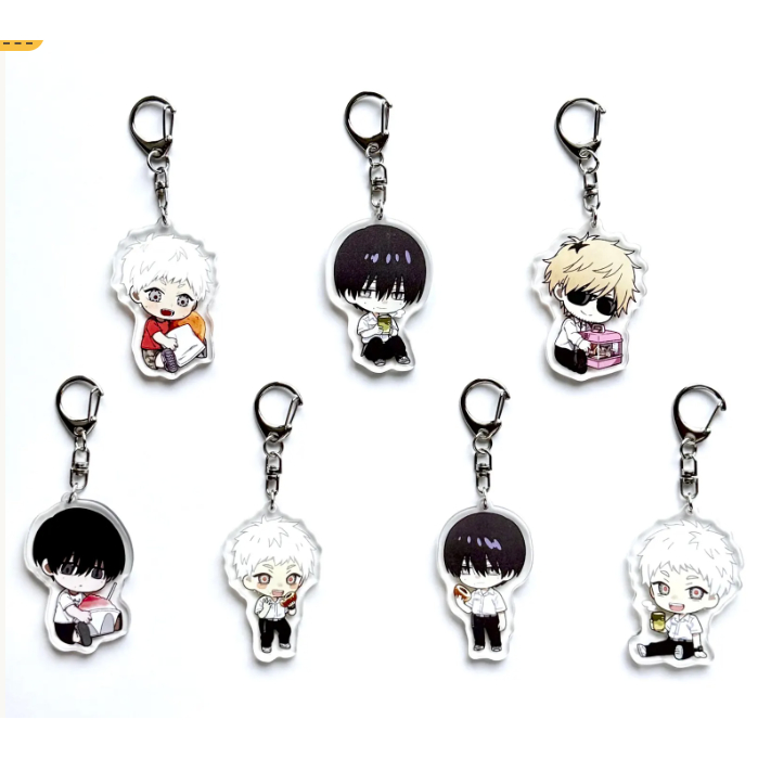 The Summer Hikaru Died Acrylic Keychain, The Summer Hikaru Died Double Side Keychain, Hikaru, Yoshik