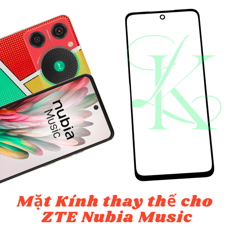 Kính ép trên màn hình dành cho Zte Nubia Music | kính ép dành cho Zte Nubia Music