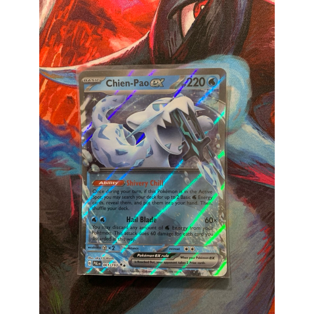 Thẻ Pokemon Tiếng Anh - Chien-Pao EX - 061/193