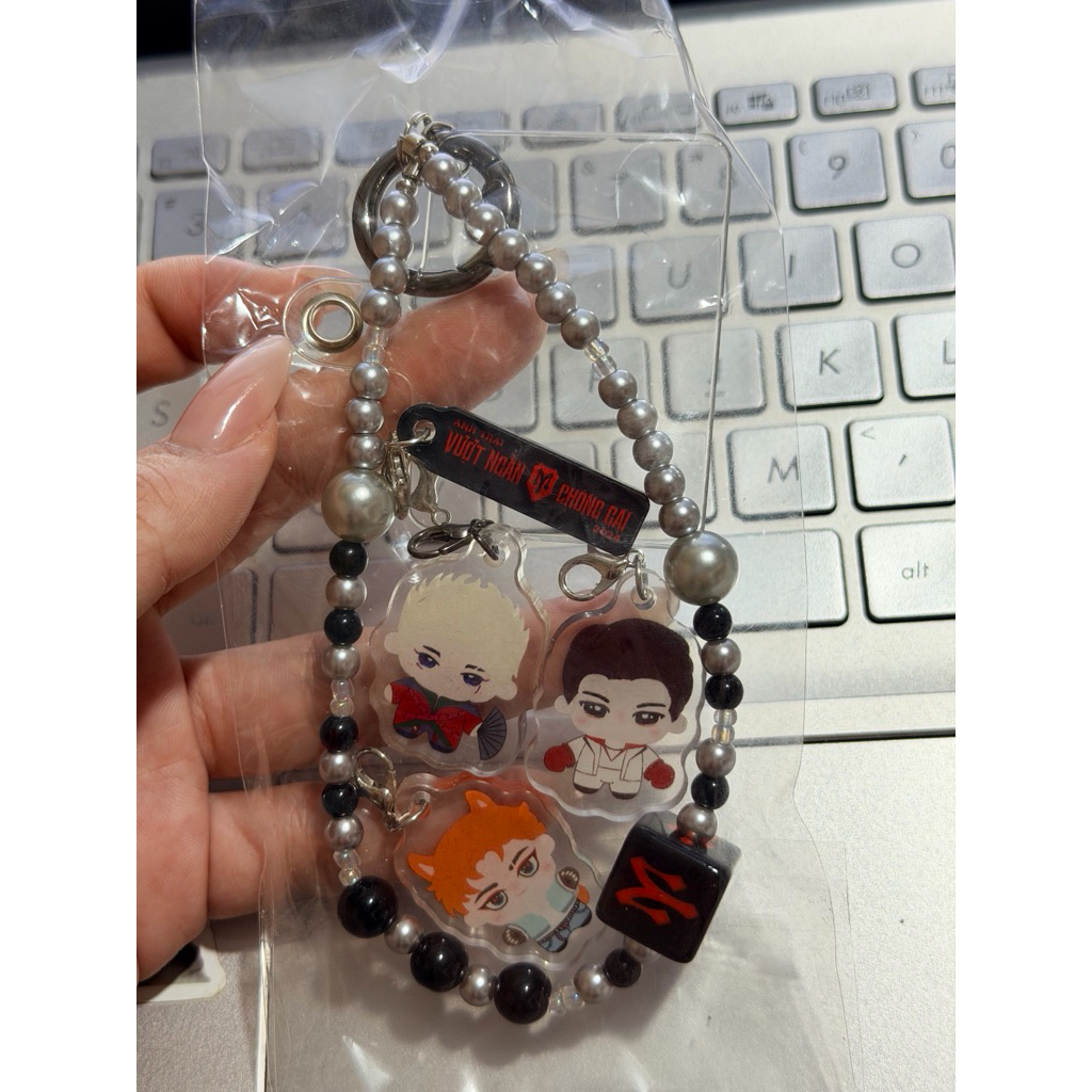 [Official] Phone chain kèm 3 charm ATVNCG2024 anh tài Hồng Sơn, Jun Phạm, Kay Trần móc treo dây đeo 