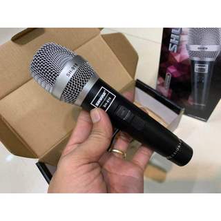 Mic Có Dây SHUR 919 dây dài 5m,lọc nhiễu tốt,hát nhẹ nhàng,karaoke gia đình