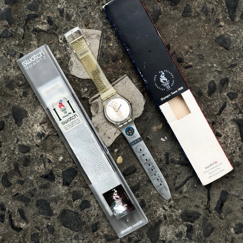 Đồng hồ Nam Nữ Swatch swiss Olympic fullbox