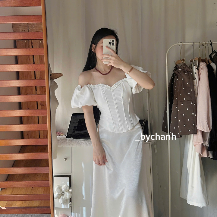 𝐛𝐲𝐂𝐡𝐚𝐧𝐡 - Áo Corset