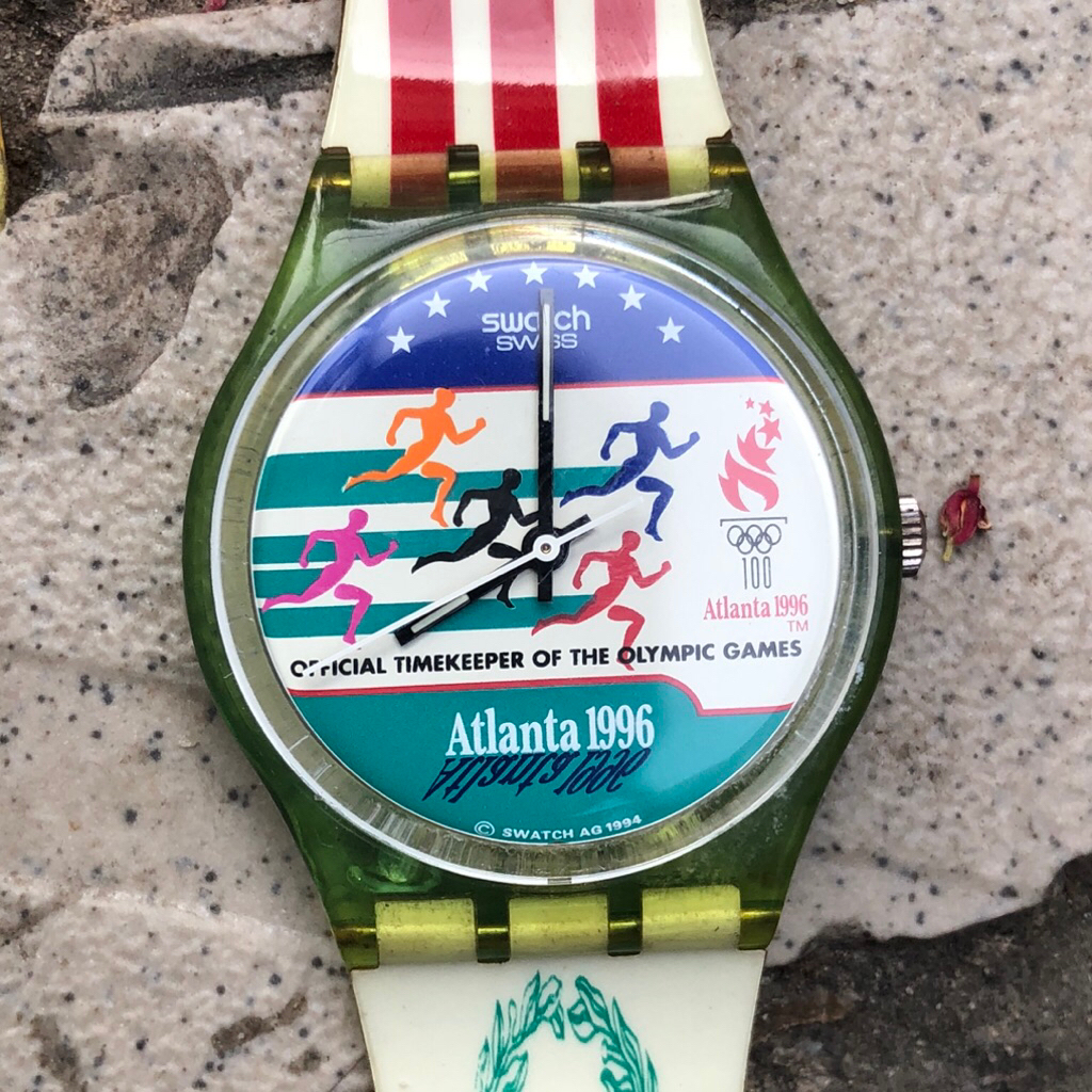 Đồng hồ Nam Nữ Swatch Swiss bản Atlanta 1996
