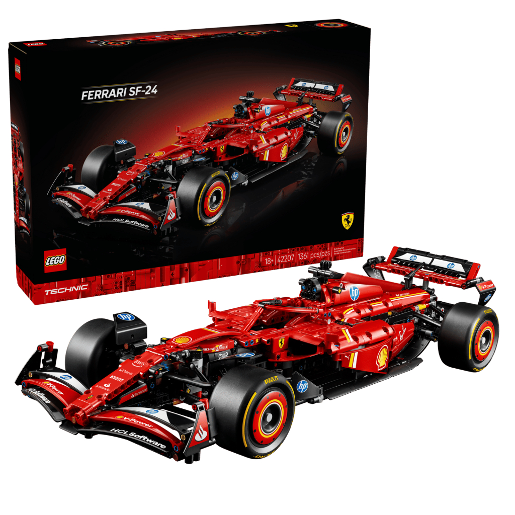 Lego 42207 Ferrari SF-24 F1 Car - đồ chơi lắp ráp