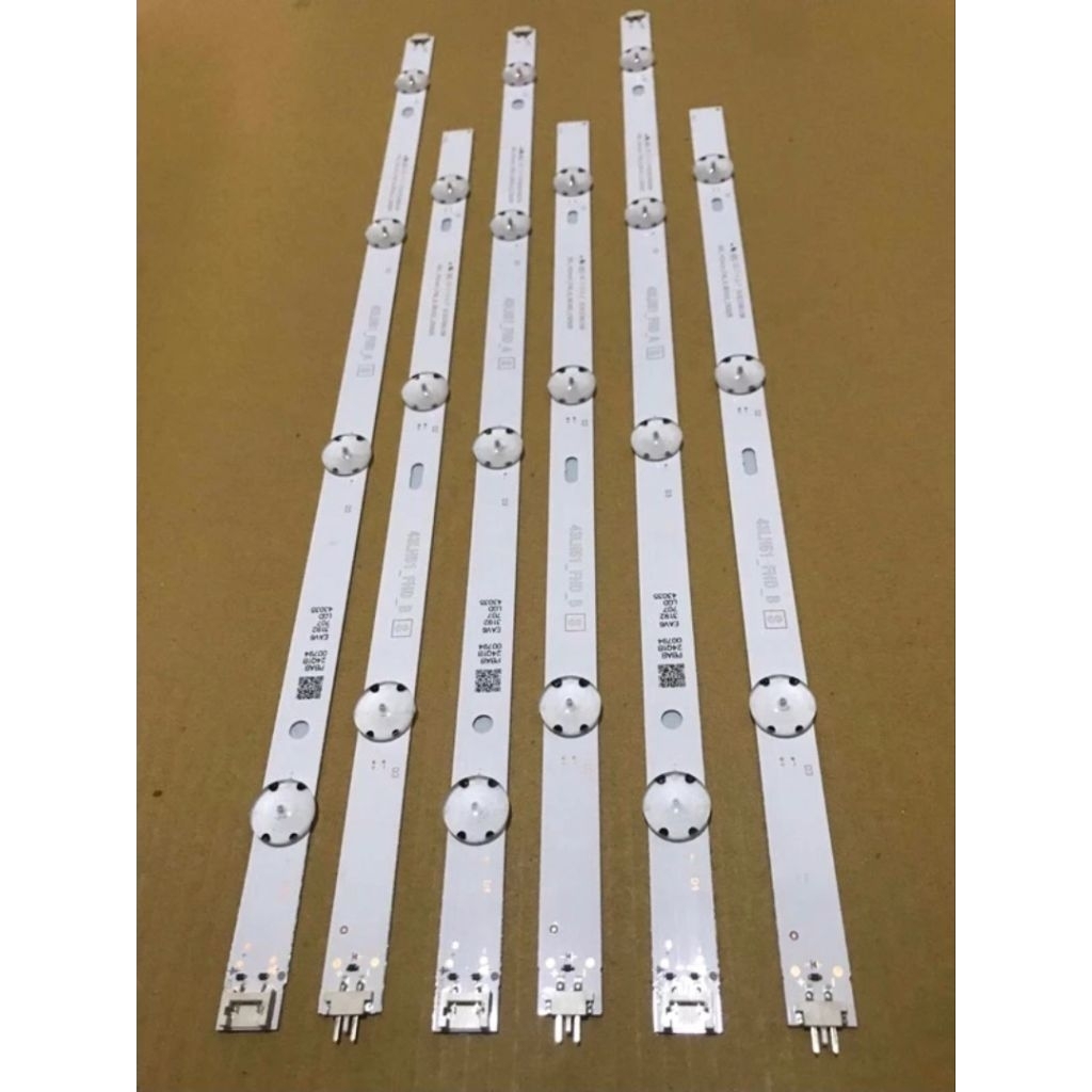 THANH LED TIVI LG 43LF510, 43LF511, 43LK571C, 43LK5700, 43LM5700