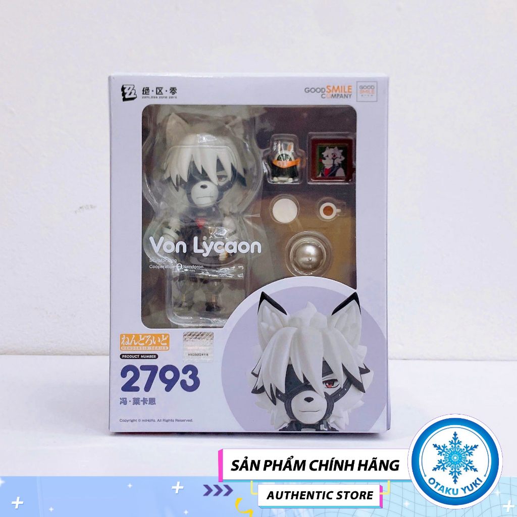 Mô Hình Nendoroid Von Lycaon - Nendoroid 2793 - Zenless Zone Zero
