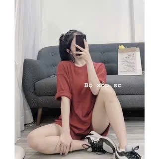 [RẺ VÔ ĐỊCH] Set bộ đồ  Tổ Ong tăm Ah-woo  cổ tròn  đen trắng xanh unisex mặc đôi nam nữ phom rộng mặc nhà đi chơi | BigBuy360 - bigbuy360.vn