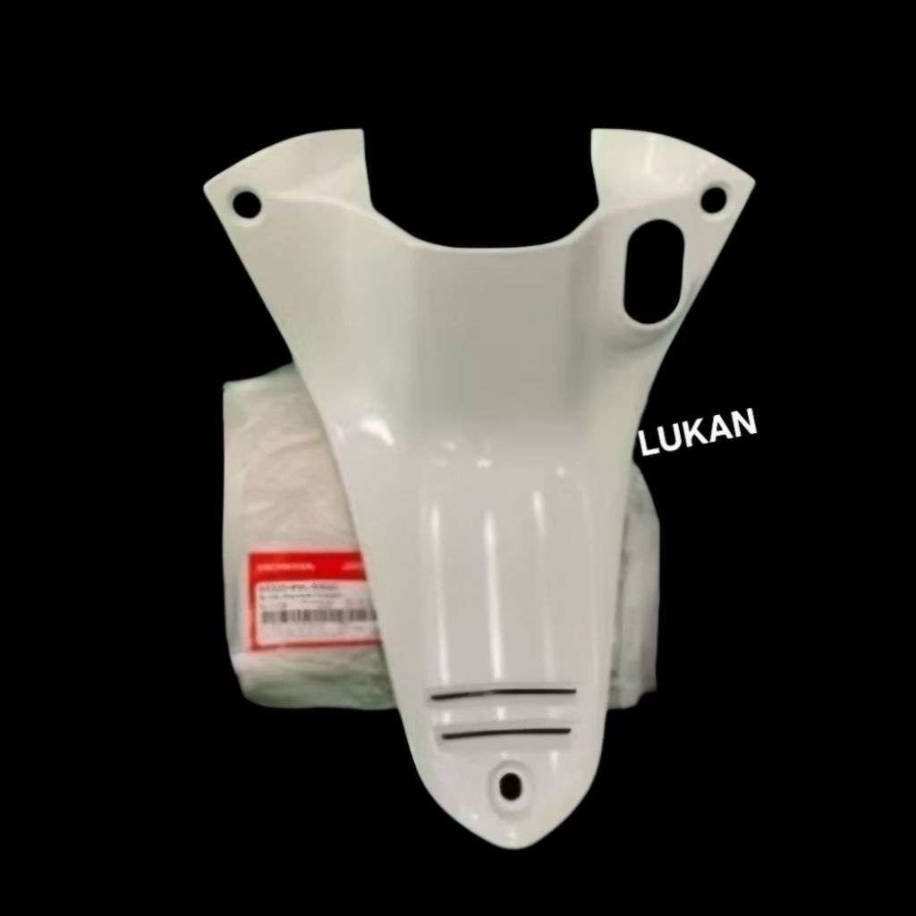 Nhựa ốp yếm khóa trắng, lườn xe FUTURE NEO, X 125... zin Honda