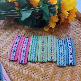 Kẹp tóc handmade mix ruy băng