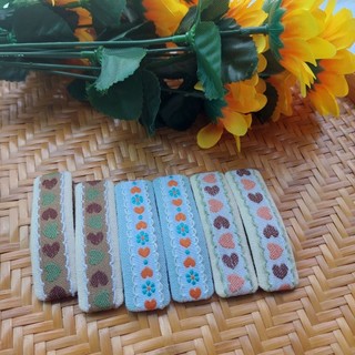 Kẹp tóc handmade mix ruy băng