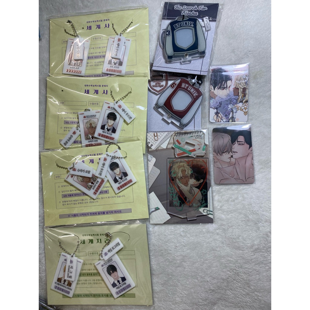 Set ID Standee Bomtoon / Lezhin Campus