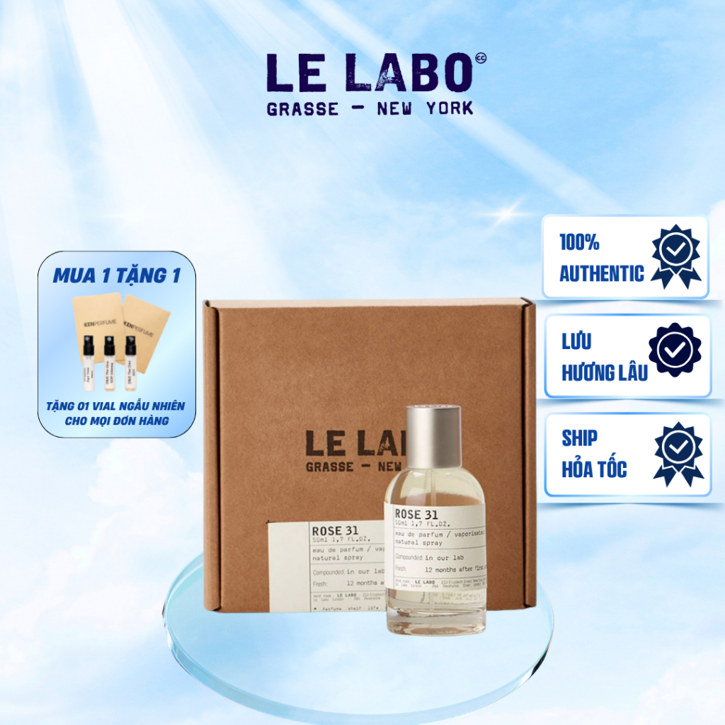 [Auth - Full Box]Nước hoa Le Labo Rose 31 | Hàng chính hãng Le Labo tặng 2ml bất kỳ