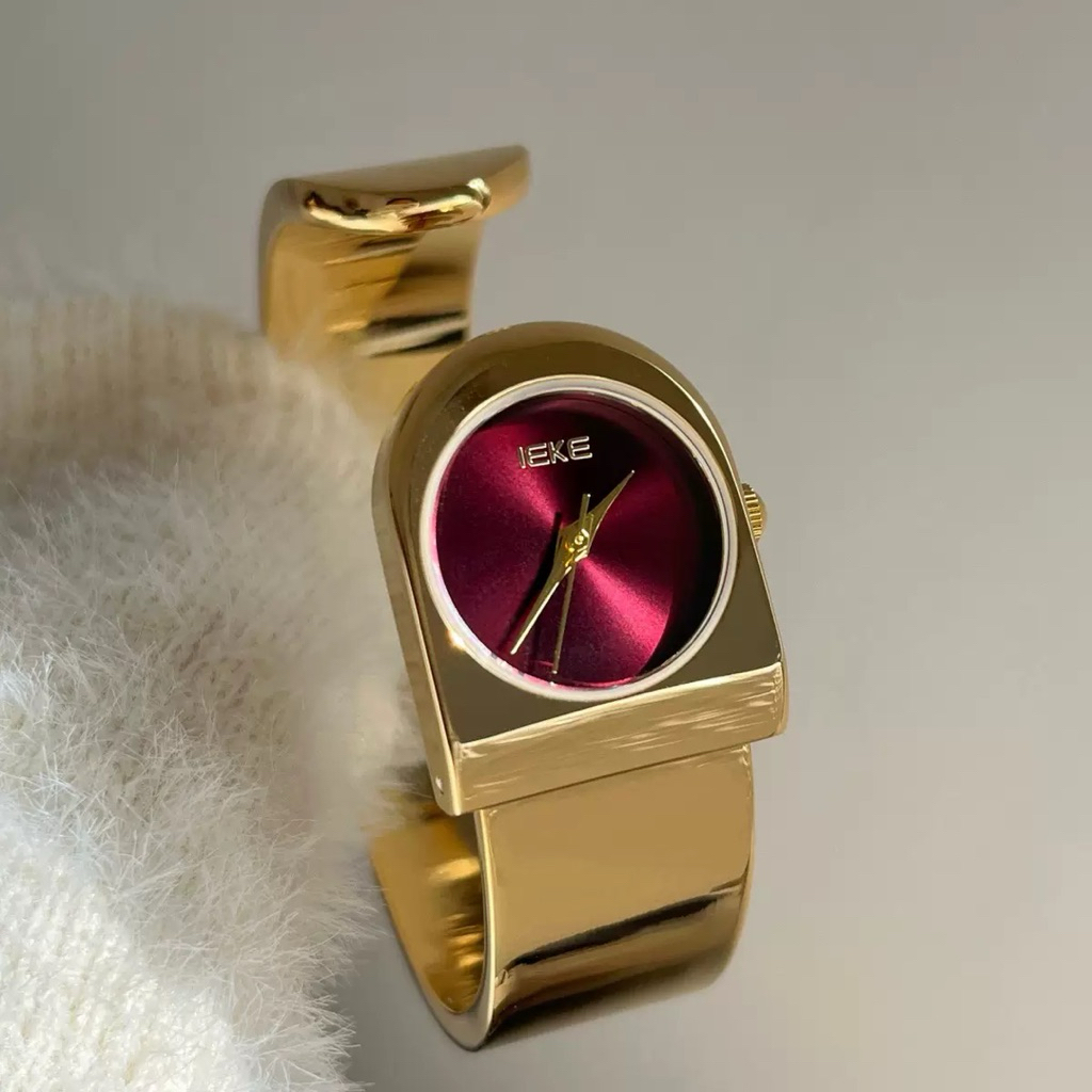 Đồng Hồ Nữ IEKE Bangle Watch – Thiết Kế Vòng Tay Hiện Đại, Mặt Tròn Tinh Giản, Phong Cách Thanh Lịch