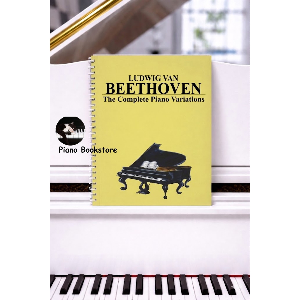 Beethoven "The Complete Piano Variations" - Khúc biến tấu cho đàn Piano của Beethoven (Giáo trình Pi