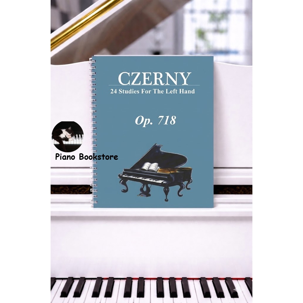 Carl Czerny "24 Studies For The Left Hand, Op. 718" (24 bài tập tay trái)