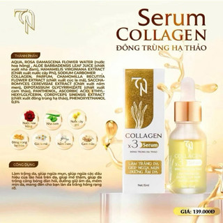 Serum collagen X3 Đông Anh 15ml tinh chất dưỡng sáng mịn da
