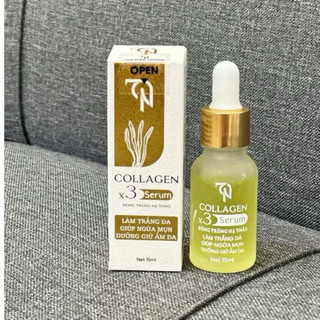Serum collagen X3 Đông Anh 15ml tinh chất dưỡng sáng mịn da