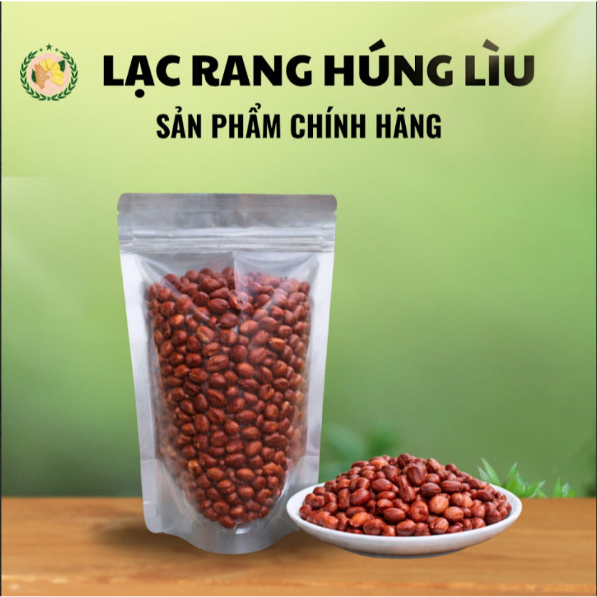Lạc Rang Húng Lìu – Hạt Lạc Giòn Ngon, Vị Húng Lìu Đặc Trưng, Đóng Gói Hút Chân Không, Ăn Vặt Đậm Vị