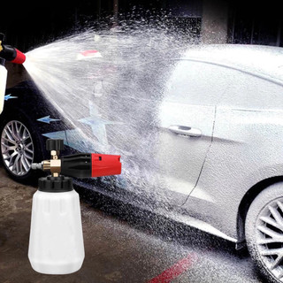 Bình Chứa Tạo Bọt Tuyết Đầu Phun Đỏ