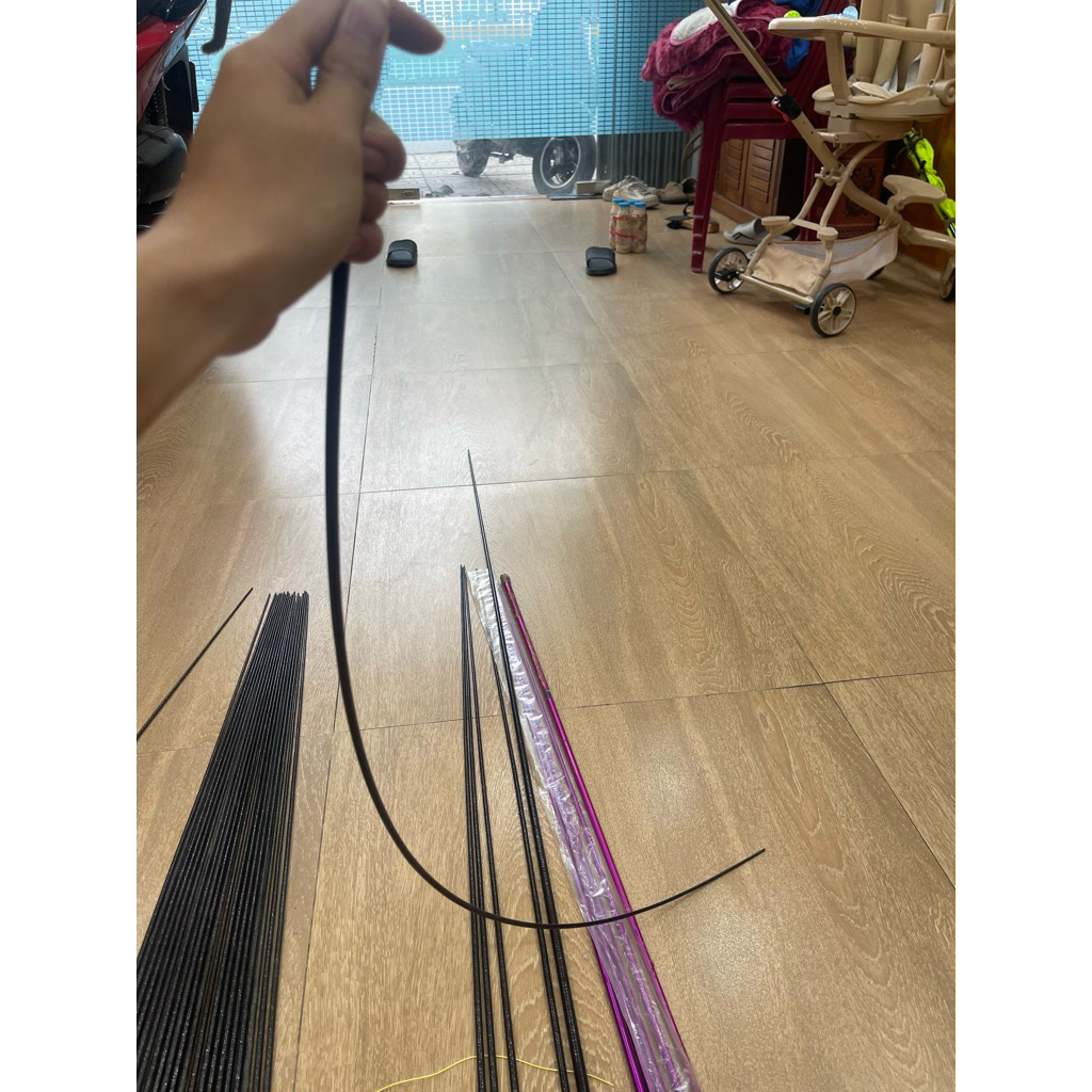 combo 4 nan xoắn 90cm làm diều từ 1m6 - 2m