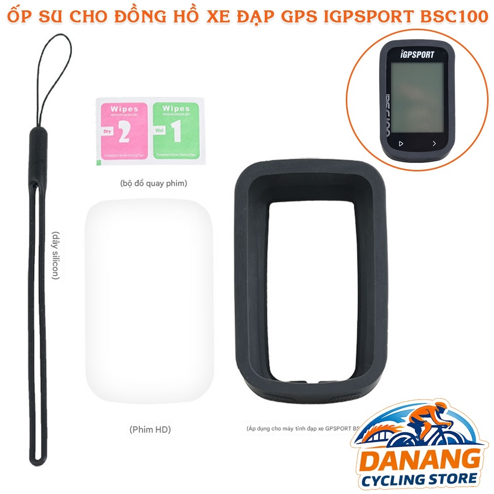 Ốp Silicon Bảo Vệ Đồng Hồ Xe Đạp IGPSPORT BSC100S – Chống Trầy, Chống Sốc, Ôm Khít, Phụ Kiện GPS Xe Đạp