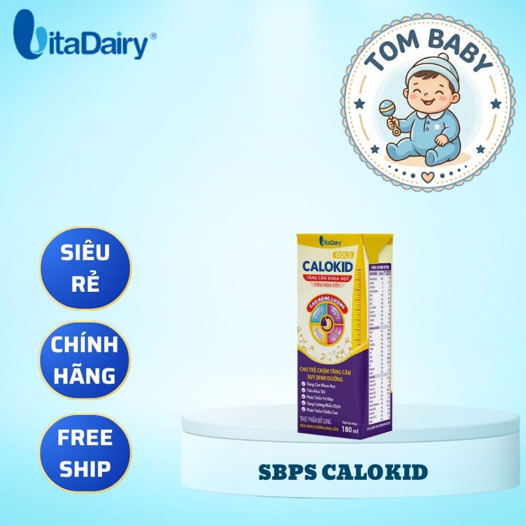SUDD Calokid 110ml/180ml - tăng cân khoa học - Vitadairy - Hàng Chính Hãng