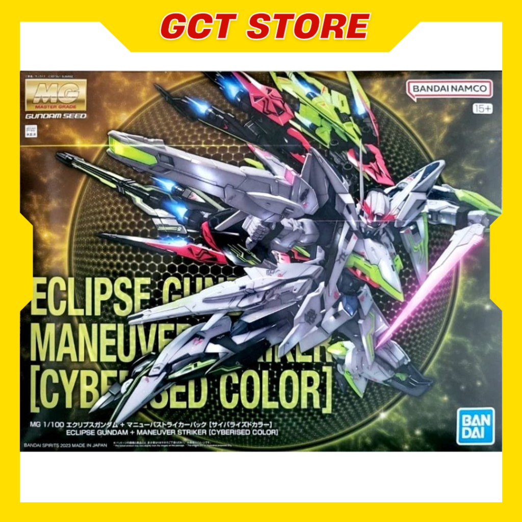 [CÓ SẴN] Mô Hình Lắp Ráp MG Eclipse Maneuver Striker Cyberised Color ver.