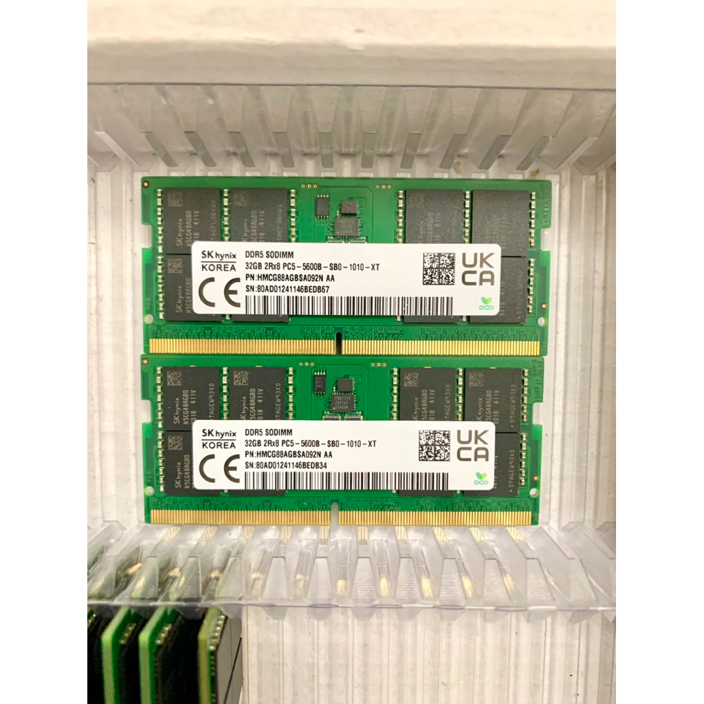 RAM Samsung / Crucial DDR5 5600MHz 16GB / 32GB / 48GB – Tháo máy sách tay Mỹ  BH 3 Năm – RAM Laptop,