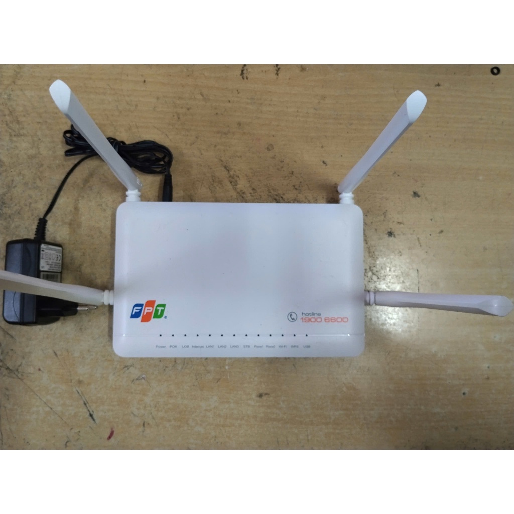 (Hàng Cũ) Modem Quang FPT  Wifi 6  ZTE F6600   AX1800GZ.