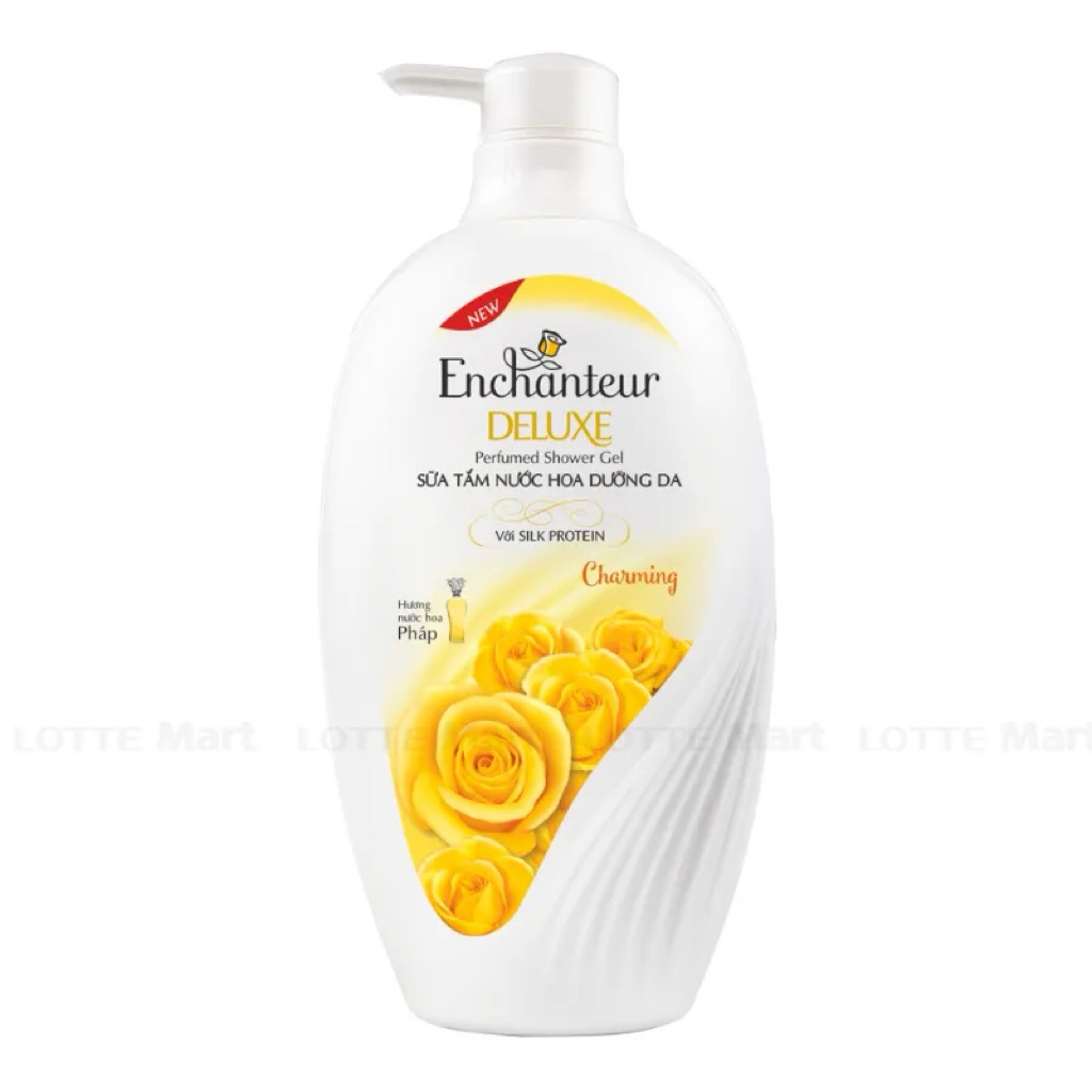 Sữa Tắm Hương Nước Hoa Enchanteur Deluxe Charming Chai 900g