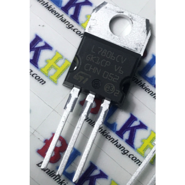 IC L7806CV L7806 7806 TO-220 hãng ST.