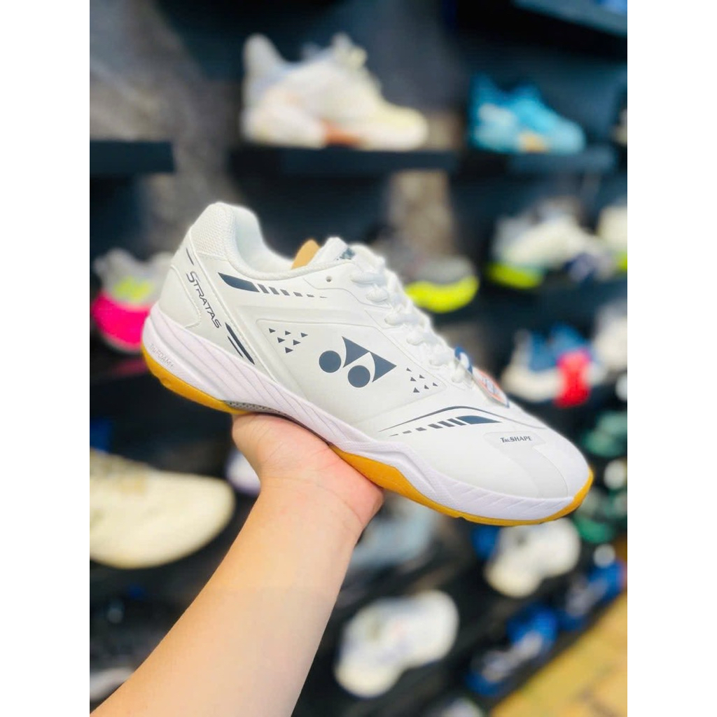 Giày cầu lông Yonex Stratas chính hãng [ĐỦ SIZE] [INBOX ĐẶT CHUẨN SIZE] [HỖ TRỢ ĐỔI TRẢ SIZE] | BigBuy360 - bigbuy360.vn
