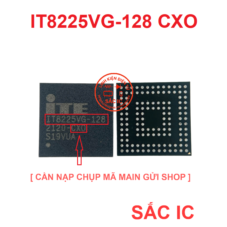 [I124] IT8225VG-128 CXO IT8225VG 128 8225 ic nguồn trên bo mạch - Mới nguyên bản - Original NEW