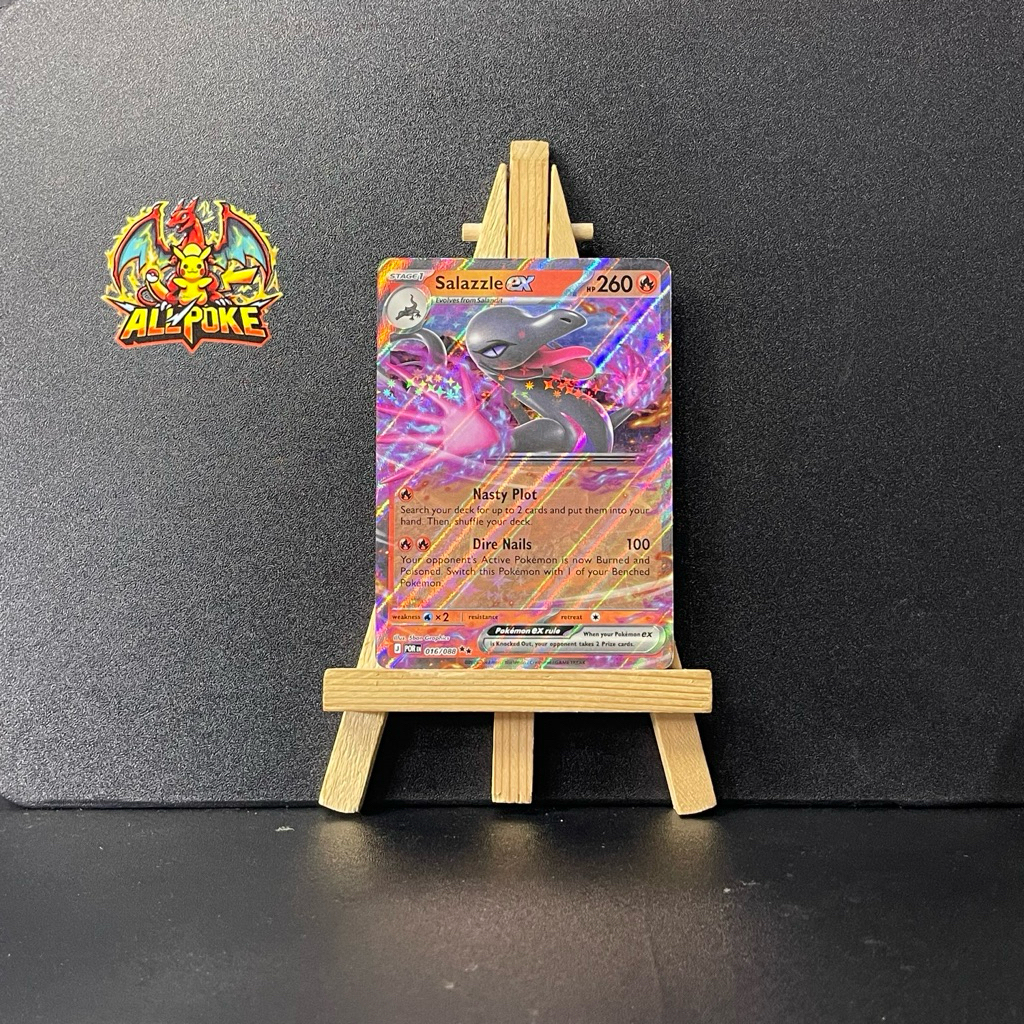 [ AllPoke ] Thẻ Bài Pokemon TCG,Salazzle ex - 016/088 -M-NM