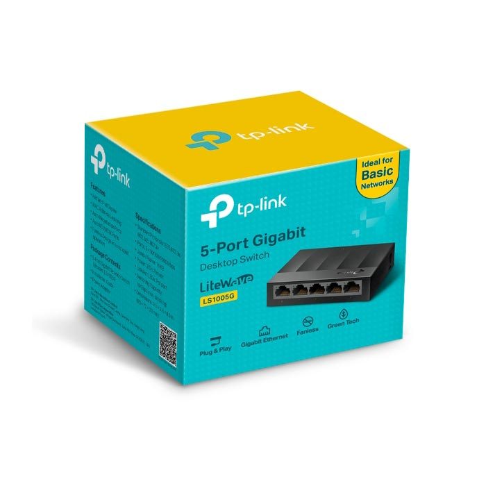 Bộ Chia Mạng Switch TPLink 5 - 8 Cổng Gigabit LS1005G / LS1008G Hàng chính hãng