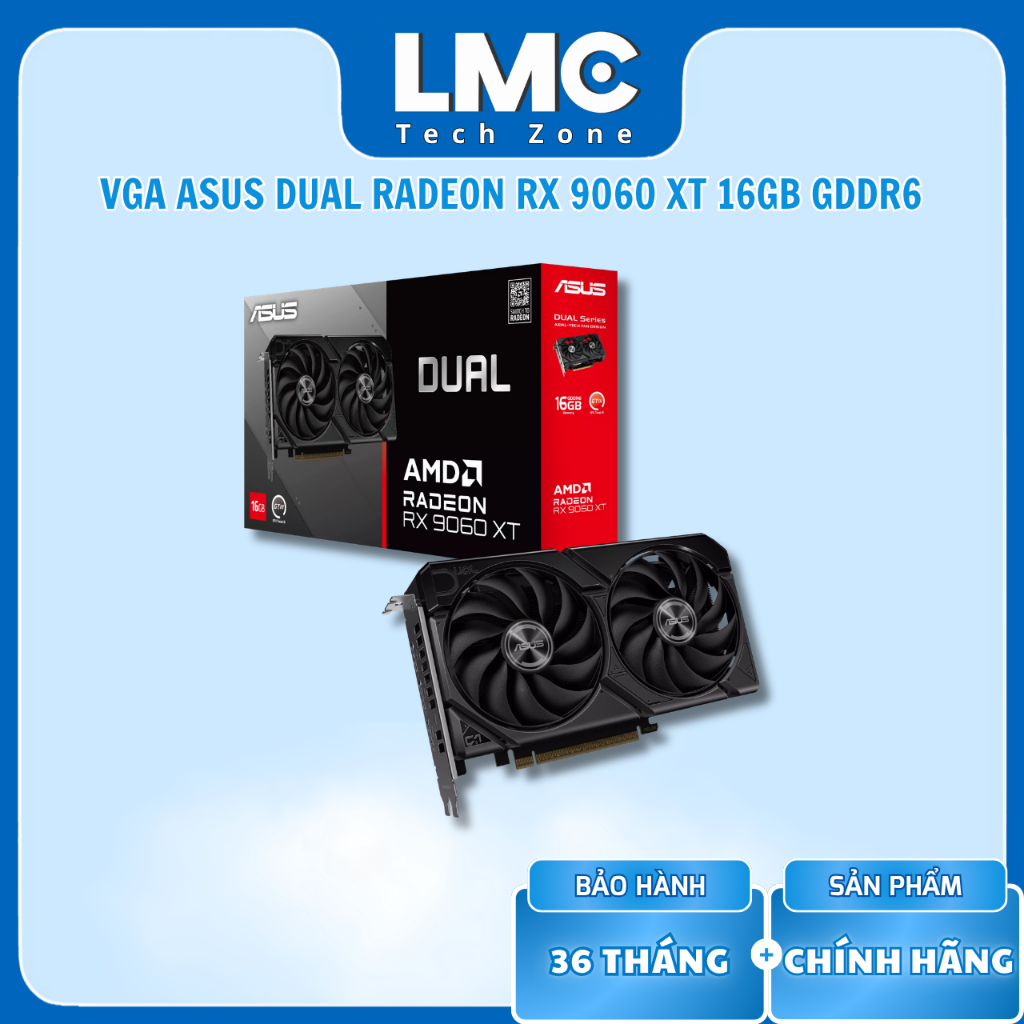 VGA Asus DUAL RX 9060 XT 16GB