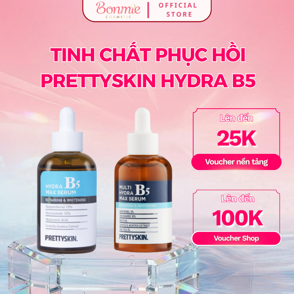 Tinh chất làm dịu da Prettyskin Hydra B5 Max Serum/Multi Hydra B5 50ml