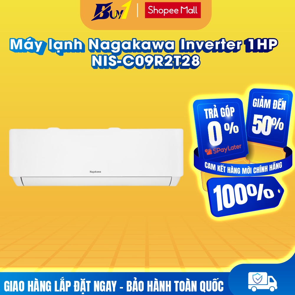 NIS-C09R2T28 - Máy lạnh Nagakawa Inverter 1 HP NIS-C09R2T28 - Hàng Chính Hãng