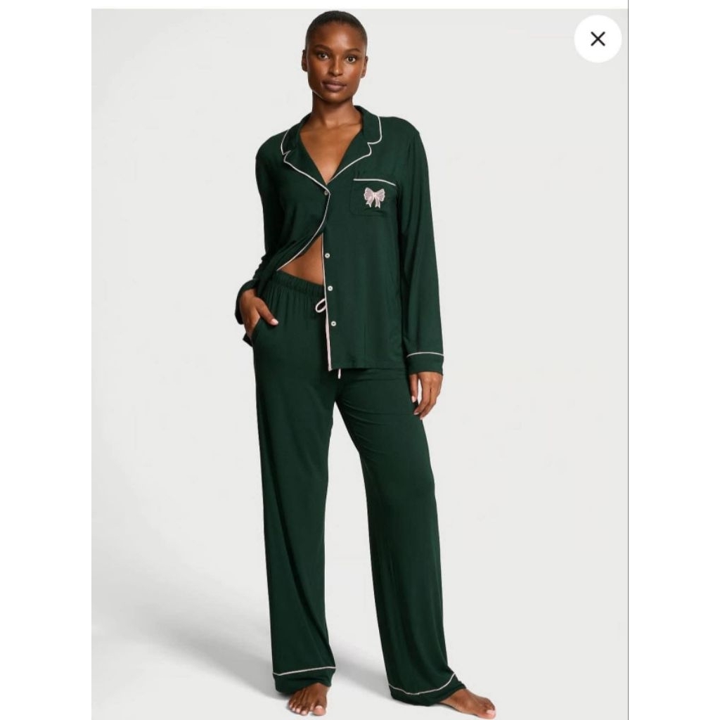 Bộ Victoria's Secret pijama dài, auth chính hãng